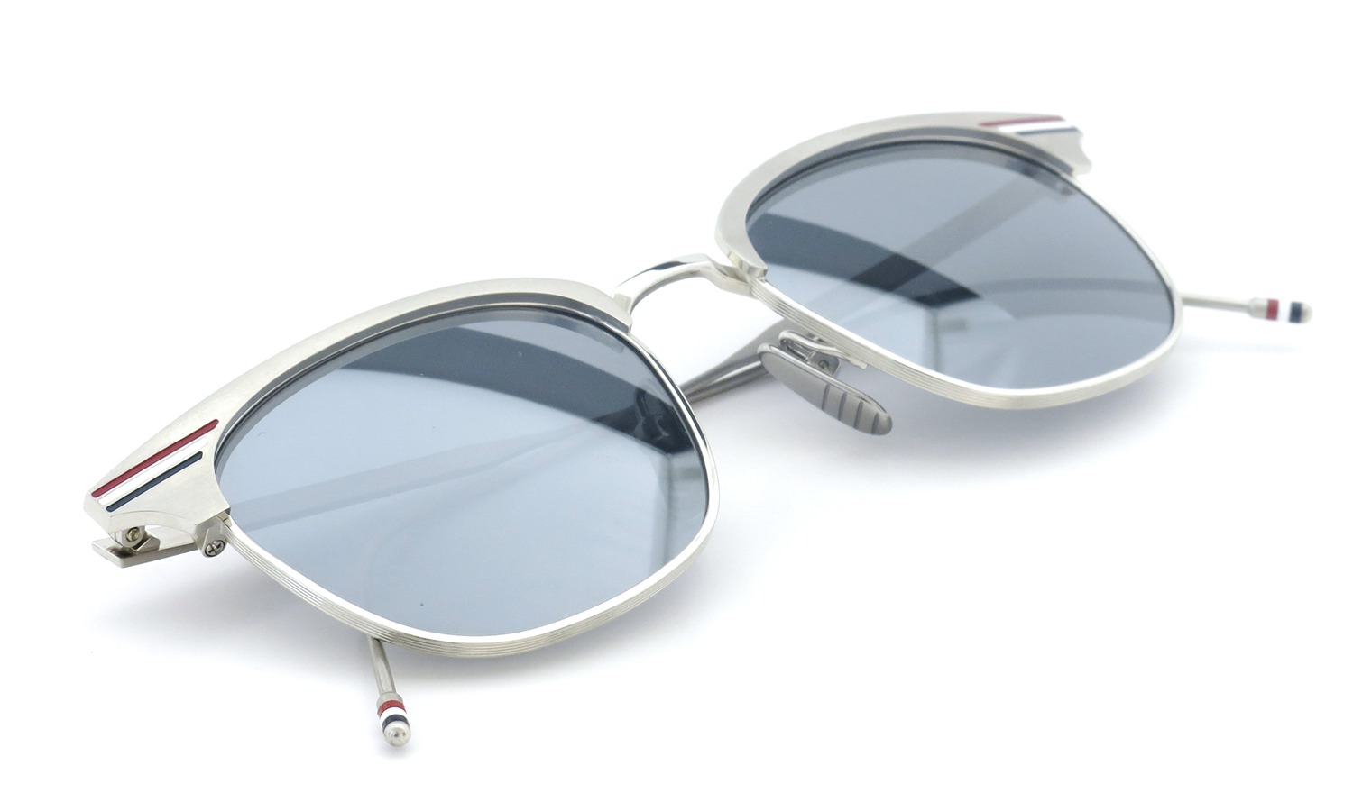 Thom Browne - TB104 - Silver - 透明鏡版本- 51mm
