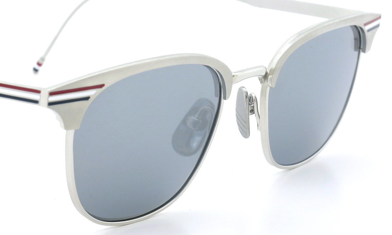Thom Browne - TB104 - Silver - 透明鏡版本- 51mm