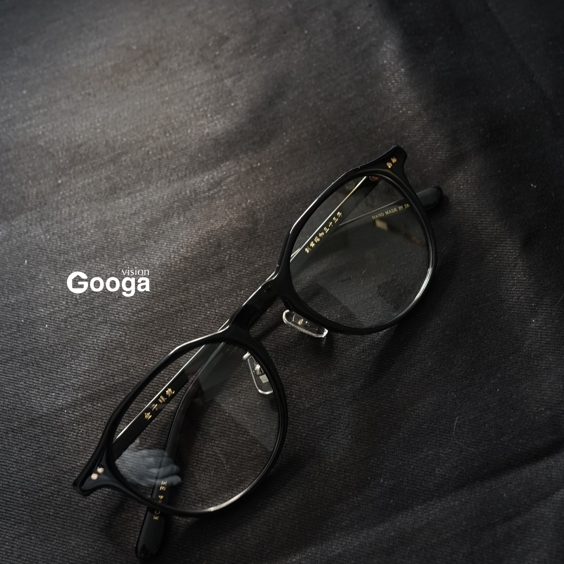 KANEKO KC-84 BKCL 51 BLACK×CLEAR』 金子眼鏡KANEKO OPTICAL