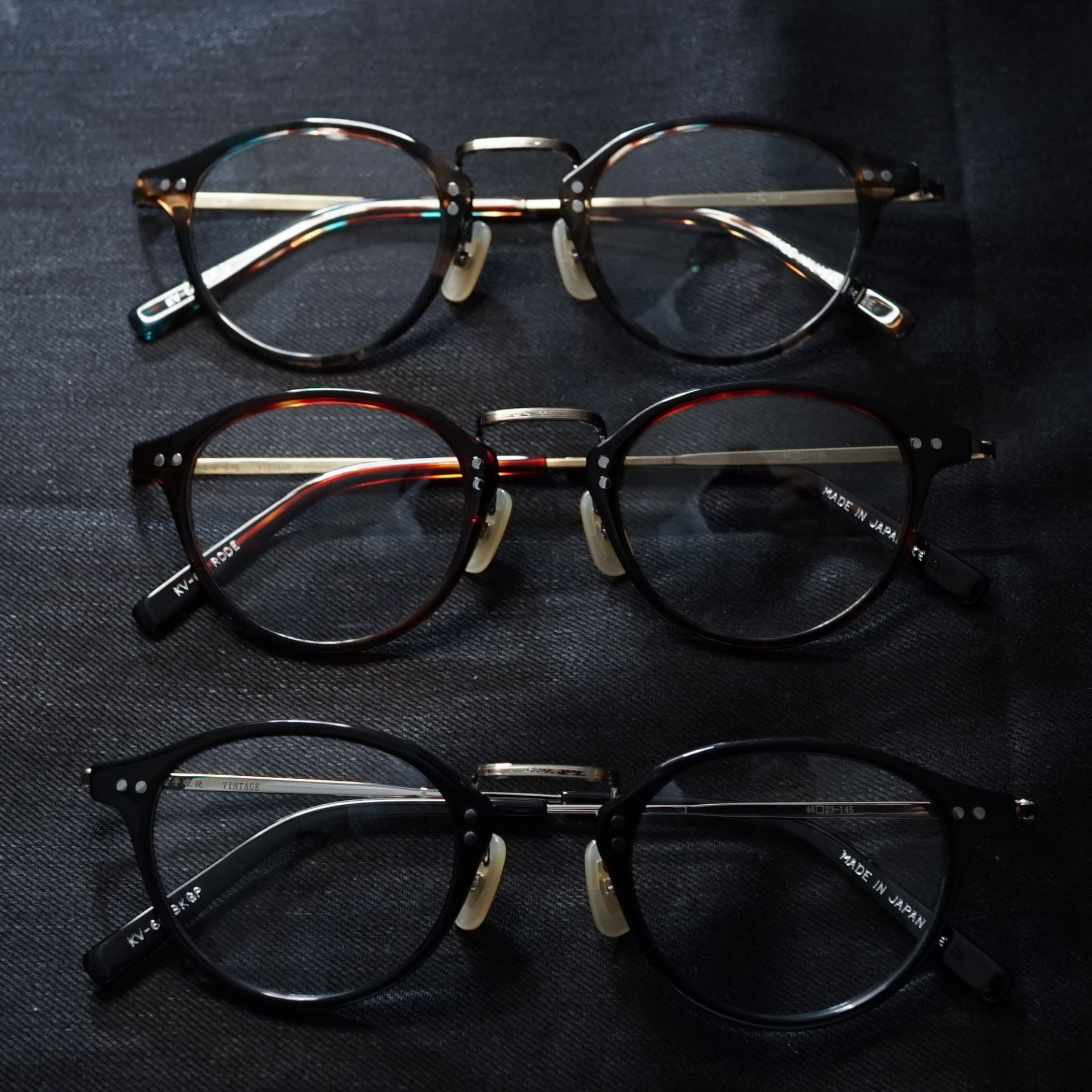金子眼鏡　kv-66　新品　度無し　ブラック 金子眼鏡 kv-66 新品 度無し ブラック 金子眼鏡 kv-66 新品 度無し
