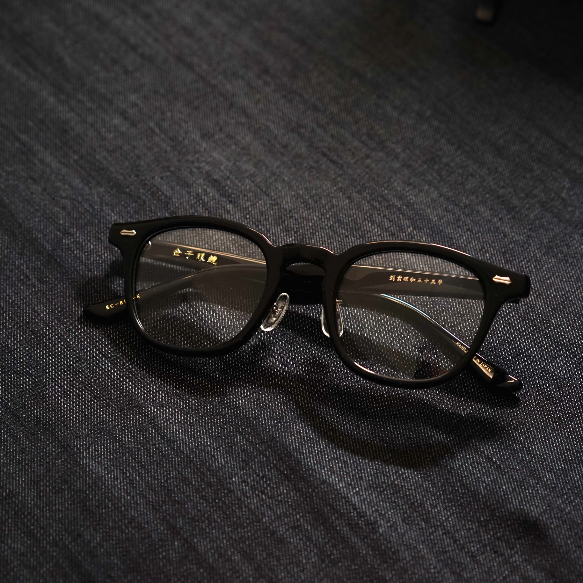 金子眼鏡〖KANEKO｜KC89/BK〗【Hot Item】