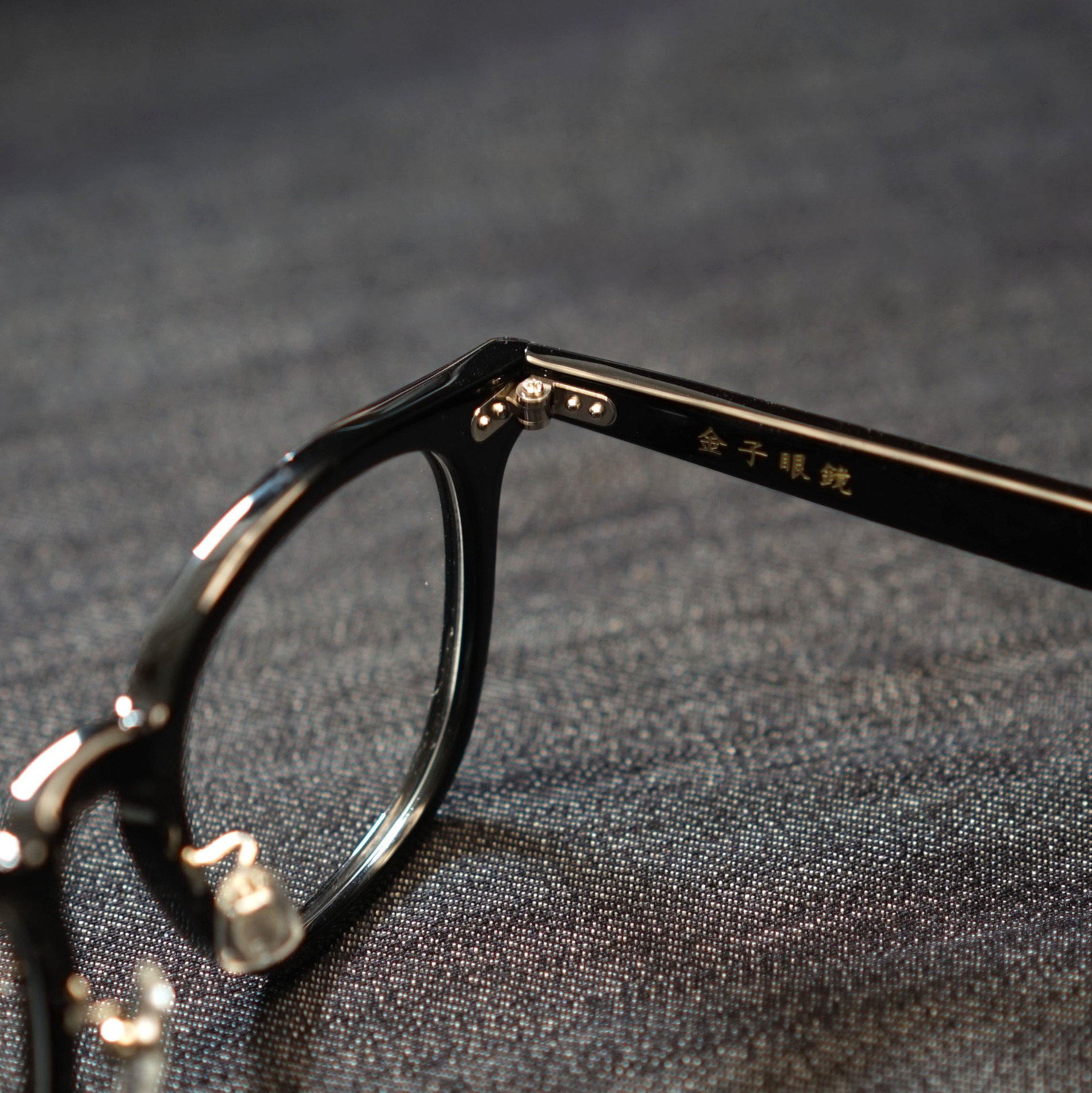 金子眼鏡〖KANEKO｜KC89/BK〗【Hot Item】