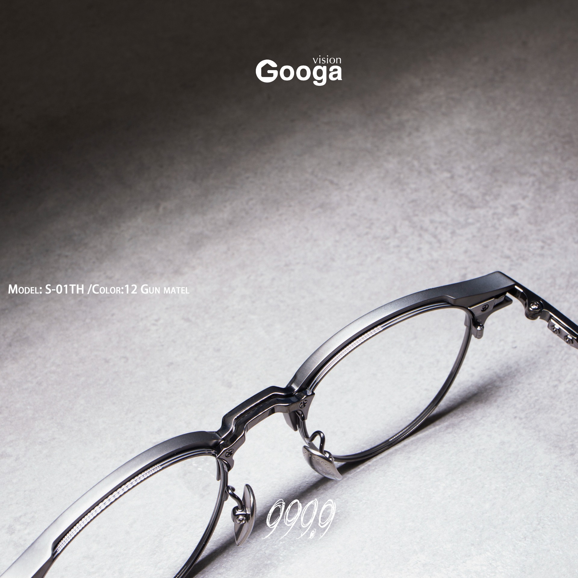 【定価216,000円】999.9 KG-collection 老眼鏡KG-01 定価216,000円】999.9 KG-collection 老眼鏡KG-01