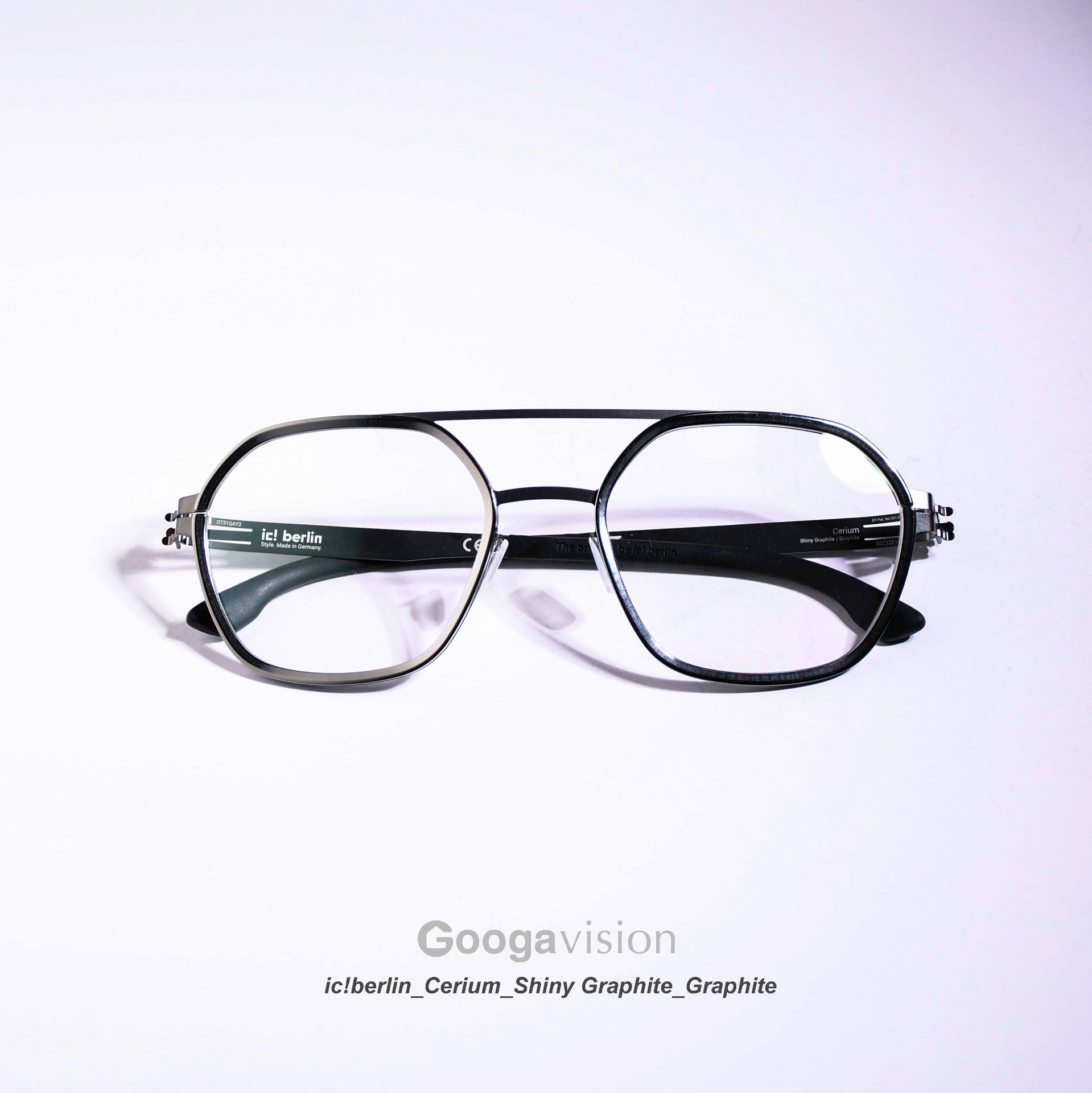 Ic!Berlin | Cerium Shiny Graphite | Graphite 』